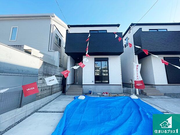 【外観】お客様に長く安心して住んでいだだける事にこだわった家づくり!住んでからのアフターサービスにもしっかりと取り組んでいます!