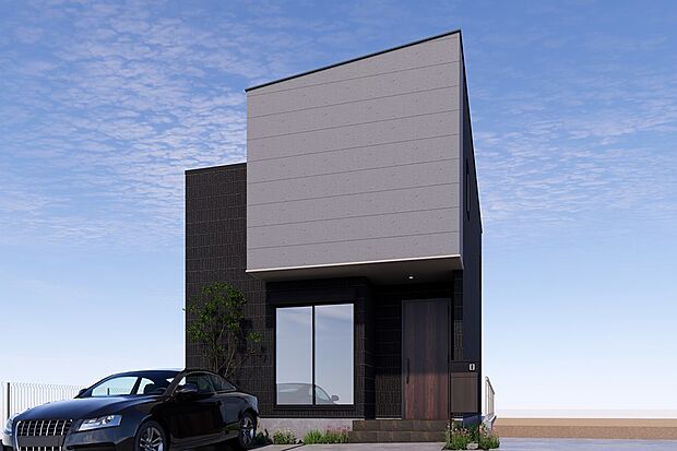 ■CGイメージパース/7号地外観パース■
（建物未完成のためイメージパースです）