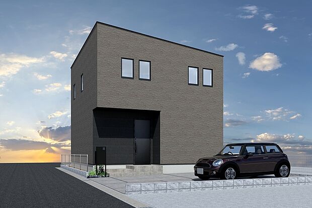 ■CGイメージパース/7号地外観パース(建物未完成のためイメージパースです)■