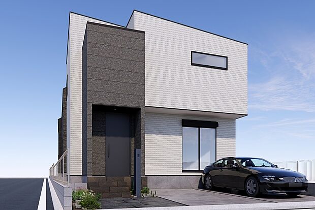 【■CGイメージパース/3号地外観パース■】（建物未完成のためイメージパースです）