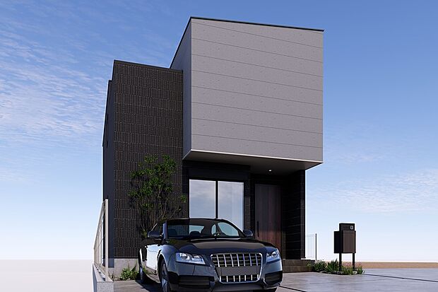 【■CGイメージパース/7号地外観パース■】（建物未完成のためイメージパースです）