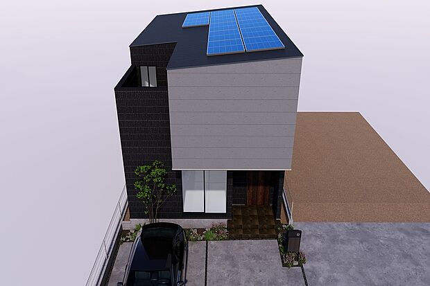 【■CGイメージパース/7号地外観パース■】（建物未完成のためイメージパースです）