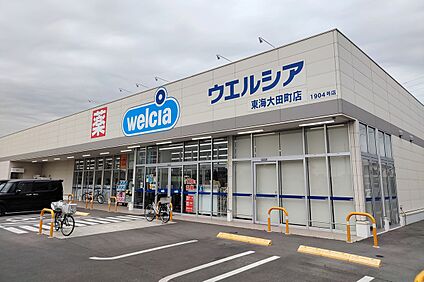 ウエルシア（東海大田町店） 約700～720ｍ(徒歩9分)