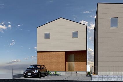 ■CGイメージパース／2号地外観パース■