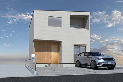 CGイメージパース／8号地外観パース
