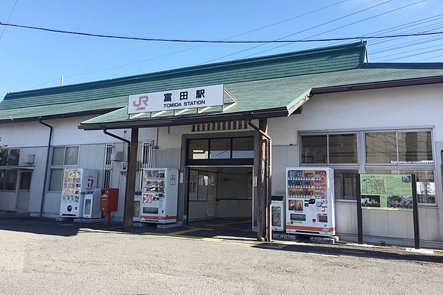 【車・交通】JR関西本線　富田駅