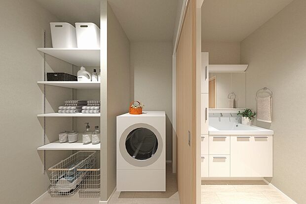 【■CGイメージパース/3号地内観パース■】(建物未完成のためイメージパースです)