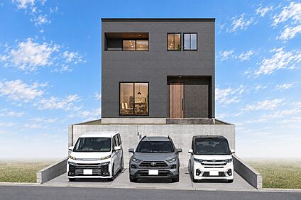【2号地外観イメージパース】