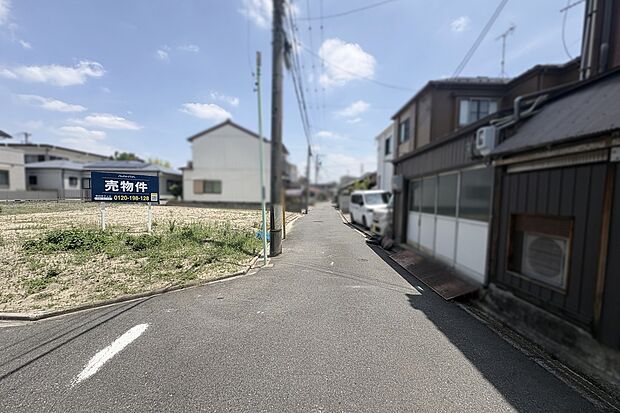 南側前面道路