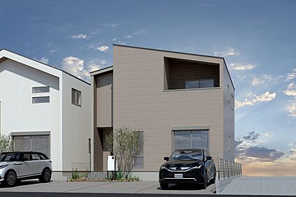 CGパース/2号地　外観イメージ