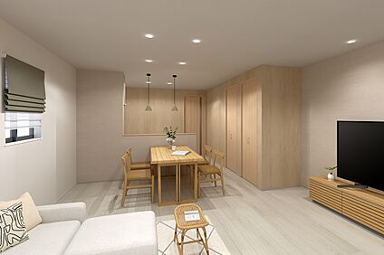 CGパース/7号地　内観イメージ