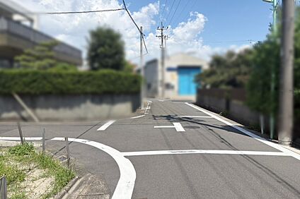南側道路