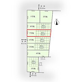土地面積にはセットバック部分3.73m2を含む 