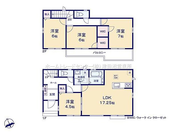 家族想いの4LDK♪広々LDK17帖超えを中心に、全居室南向きでどの部屋も明るい間取り。開放感と快適さを両立した、家族想いの住まいです。光あふれる空間で、家族の毎日がより快適に広がります。