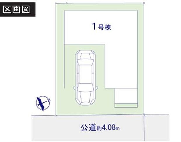 ≪全体区画図≫
千葉都市モノレール「穴川」駅まで徒歩8分♪南東向きで爽やかな朝日が差し込みます♪