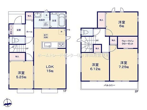 各居室に収納を完備しております。収納が豊富な住宅は居室空間がしっかりと使えるので暮らしやすさが断然に上がります。荷物を気にすることなく家具の配置をお好み通りにできるのも大きな魅力です。