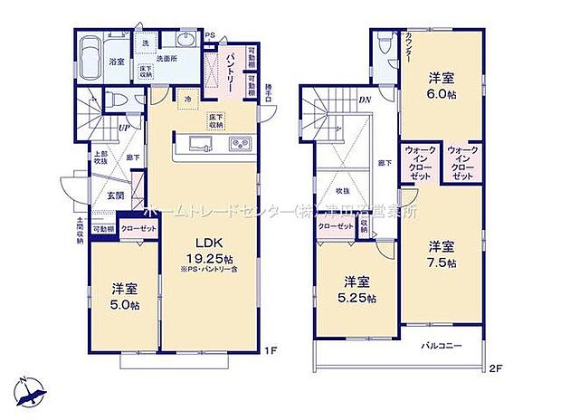 各居室に収納を完備しております。収納が豊富な住宅は居室空間がしっかりと使えるので暮らしやすさが断然に上がります。荷物を気にすることなく家具の配置をお好み通りにできるのも大きな魅力です。
