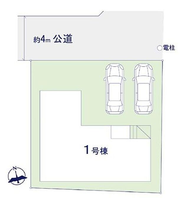 ≪全体区画図≫
落ち着いた街並みが広がる閑静な住宅街に立地。カースペースは車種により2台分♪ぜひお気軽にお問い合わせください♪