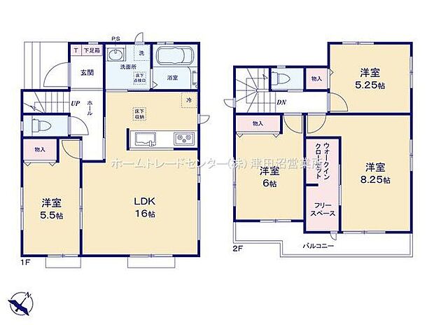 4LDKのゆとりある間取りで家族全員が快適に暮らせる設計。収納も充実しているため片付けやすく、生活感を抑えた空間を実現。日々の動線も考えられた、実用性の高い住まいです。