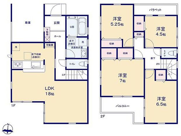 【4LDK】広々とした開放感あふれるリビングです。
ゆったり寛げる充分な広さがございますので、ご家族でインテリアのレイアウトを考えるのも楽しみになりそうです♪