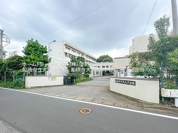 船橋市立大穴中学校(約750m)