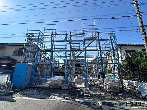 【現地外観写真】この街で・この家で暮らしたいと思わせる理由を是非現地でお確かめ下さい!耐震に優れた工法を採用、一生住む家だから構造にも環境にもこだわりを◎お問合せお待ちしております!