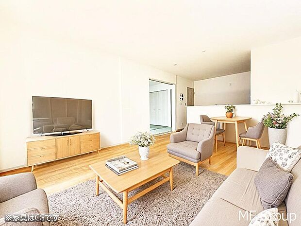 14号棟  ■心落ち着く場所、ゆったり過ごせるリビング