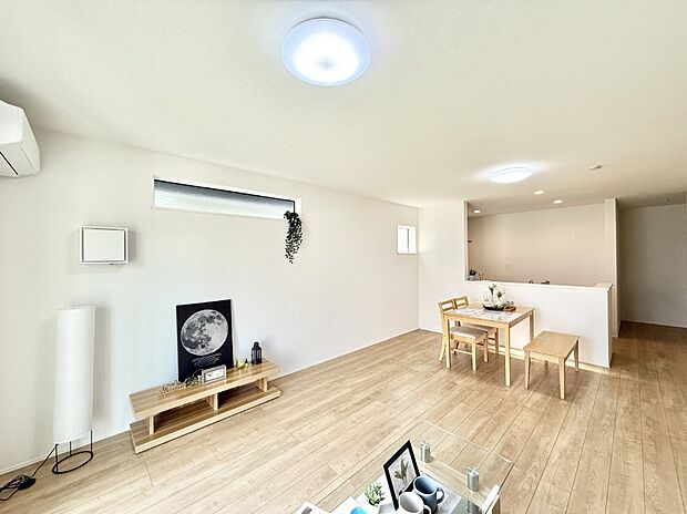 ■温もりを感じる、居心地のいいリビング