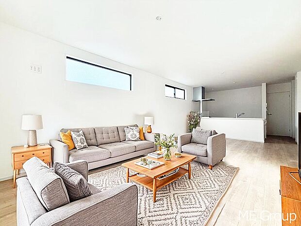 ■家具の配置がしやすく模様替えも楽しめる空間※家具はCGです