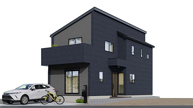 ■完成予想図■カースペース2台可能（車種による）