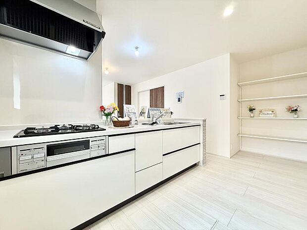 ■家族の絆を深める、温もりのあるキッチン