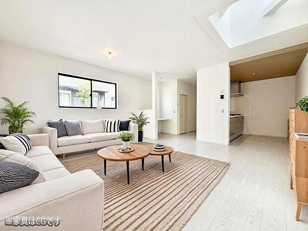 ■くつろぎと笑顔が集まる、心温まるリビング