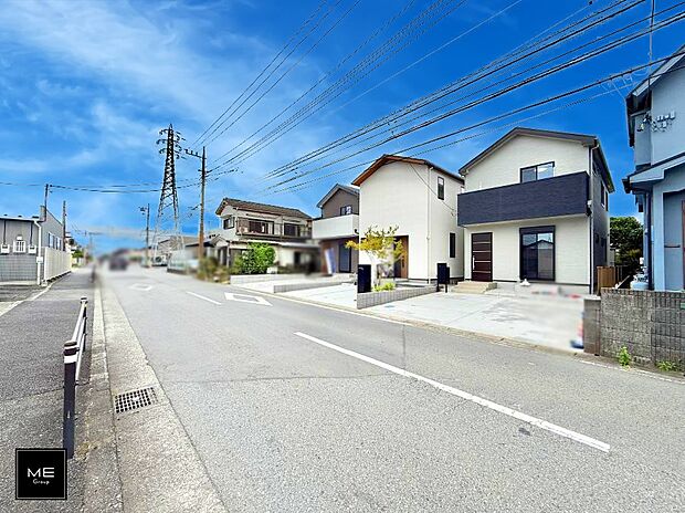 【前面道路含む現地写真】■優雅なラインが、毎日を引き立てます