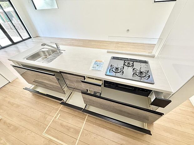 【キッチン】■料理がもっと楽しくなる、快適なキッチン空間