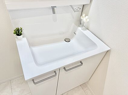 ハンドシャワー付洗面台