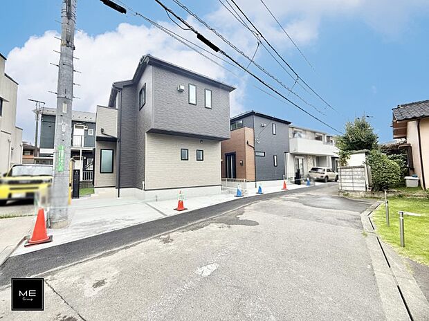 【前面道路含む現地写真】■新しい住まい、街の新しい風景