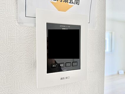 TVモニター付インターフォン