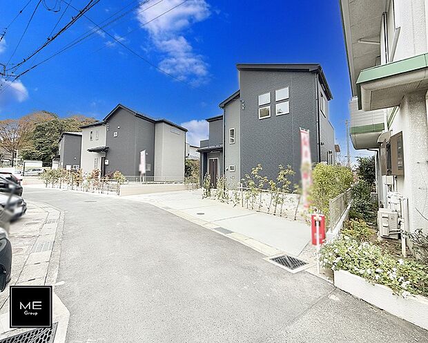 【前面道路含む現地写真】■新しい時代の息吹を感じる、心地よい環境