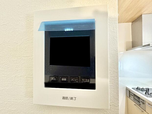 【TVモニター付インターフォン】■画面でしっかり確認でき防犯対策に最適