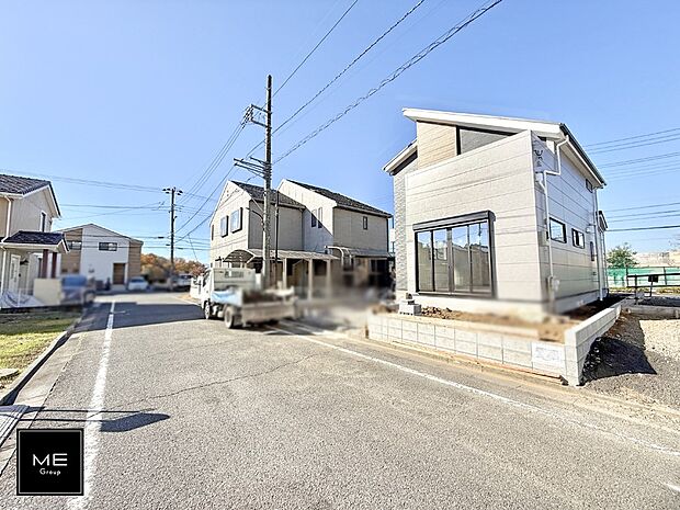 【前面道路含む現地写真】■家族とのお出かけが楽しくなる環境です