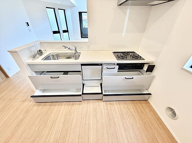 【キッチン】■料理がもっと楽しくなる、快適なキッチン空間