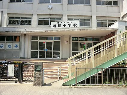 横須賀市立浦賀小学校 800m(10分)