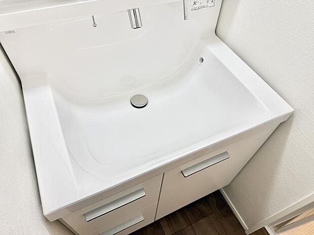 【ハンドシャワー付洗面台】■細かい部分まで洗いやすく便利なハンドシャワー付き
