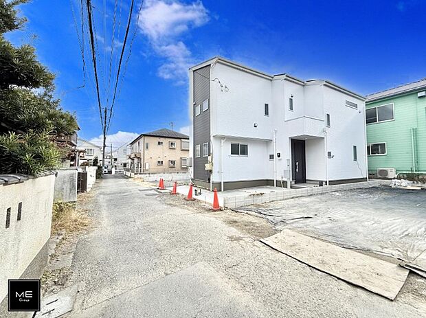 【前面道路含む現地写真】■新しい住まい、街の新しい風景