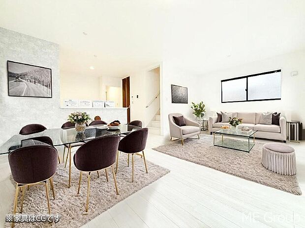 【リビング】■心落ち着く場所、ゆったり過ごせるリビング