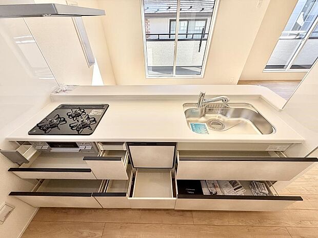 【キッチン】■料理がもっと楽しくなる、快適なキッチン空間