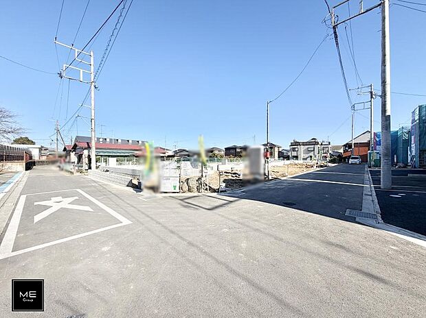 【前面道路含む現地写真】■新しい時代の息吹を感じる、心地よい環境