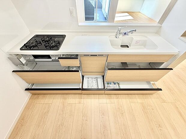 【キッチン】■料理がもっと楽しくなる、快適なキッチン空間