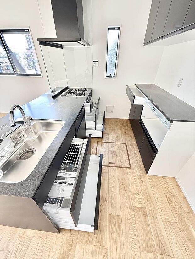 【キッチン】■料理がもっと楽しくなる、快適なキッチン空間