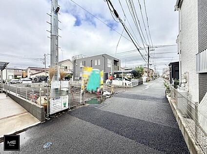前面道路含む現地写真